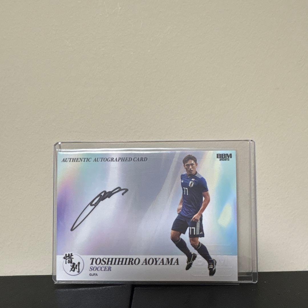 BBM 2025 惜別 サンフレッチェ広島 青山敏弘 直筆サイン サッカー