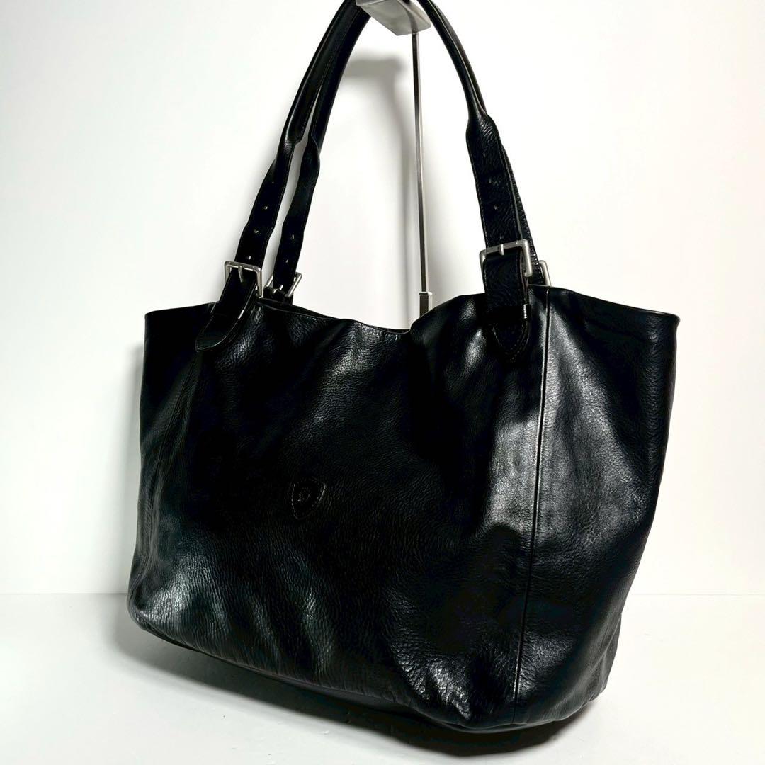 【極上美品✨】フェリージ 11-83/1 レザー 本革 トートバッグ 肩掛け 黒