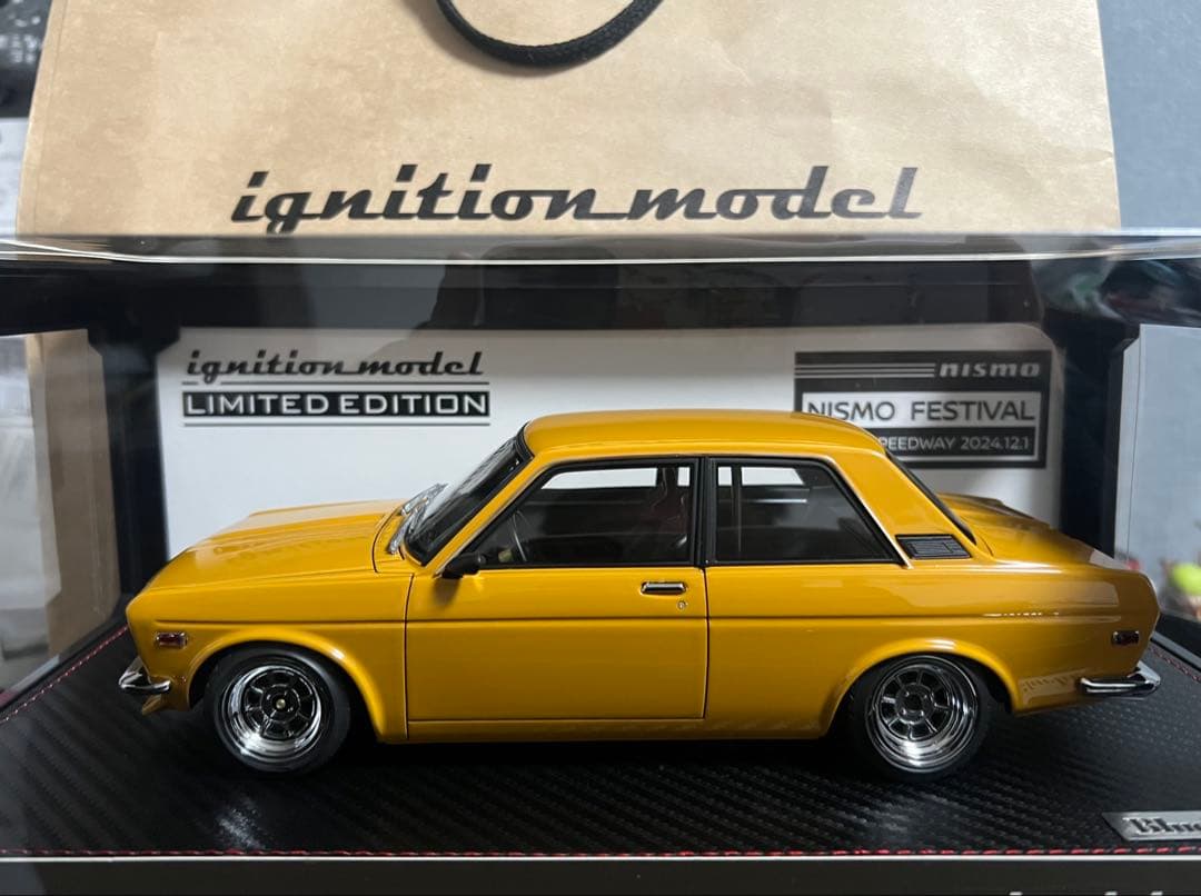 イグニションモデルDatsun Bluebird（510） イグニッションモデル 1/18 ニッサン ダットサン ブルーバード 510