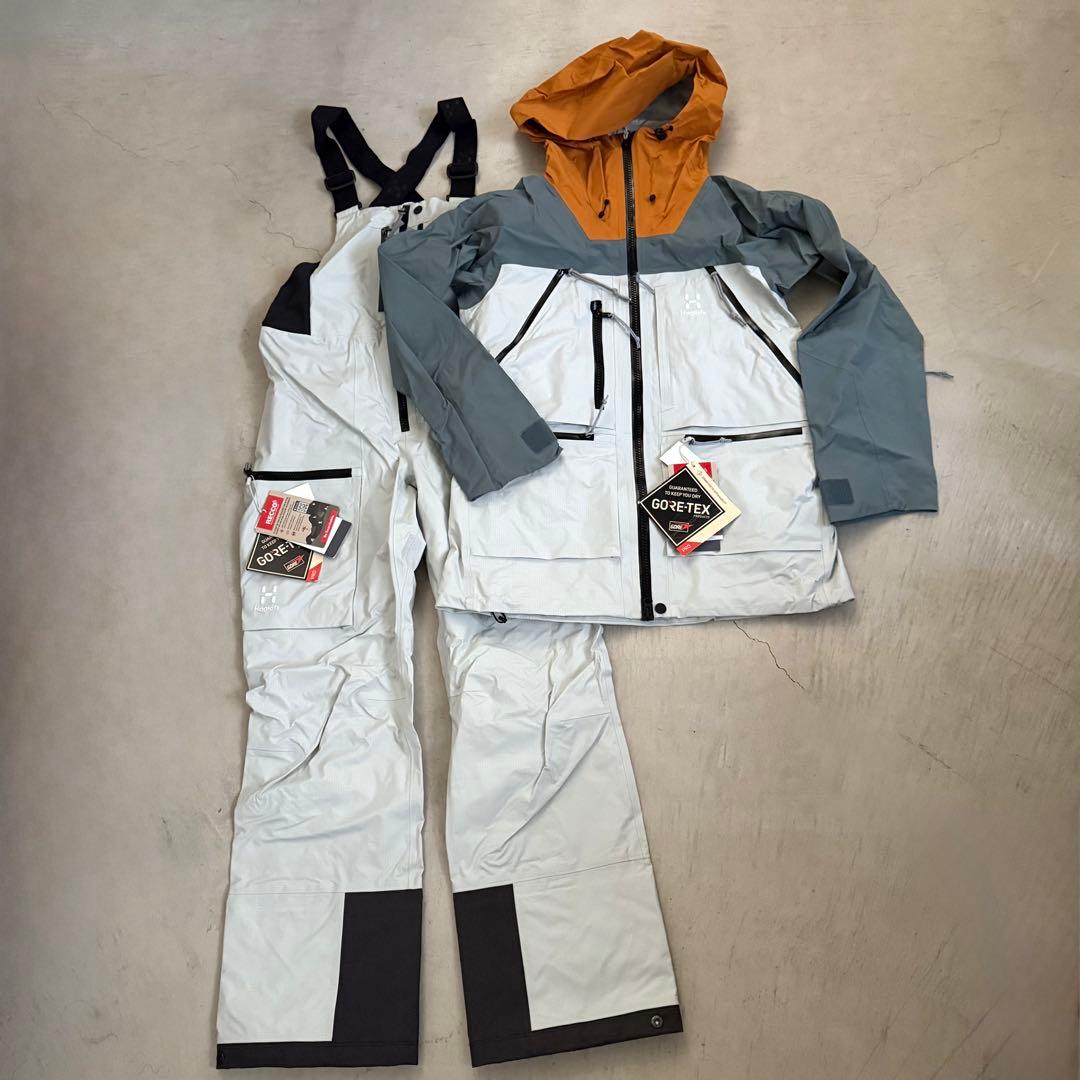 【未使用品】Haglofs ホグロフス スキーウェアGORE-TEX 上下セット