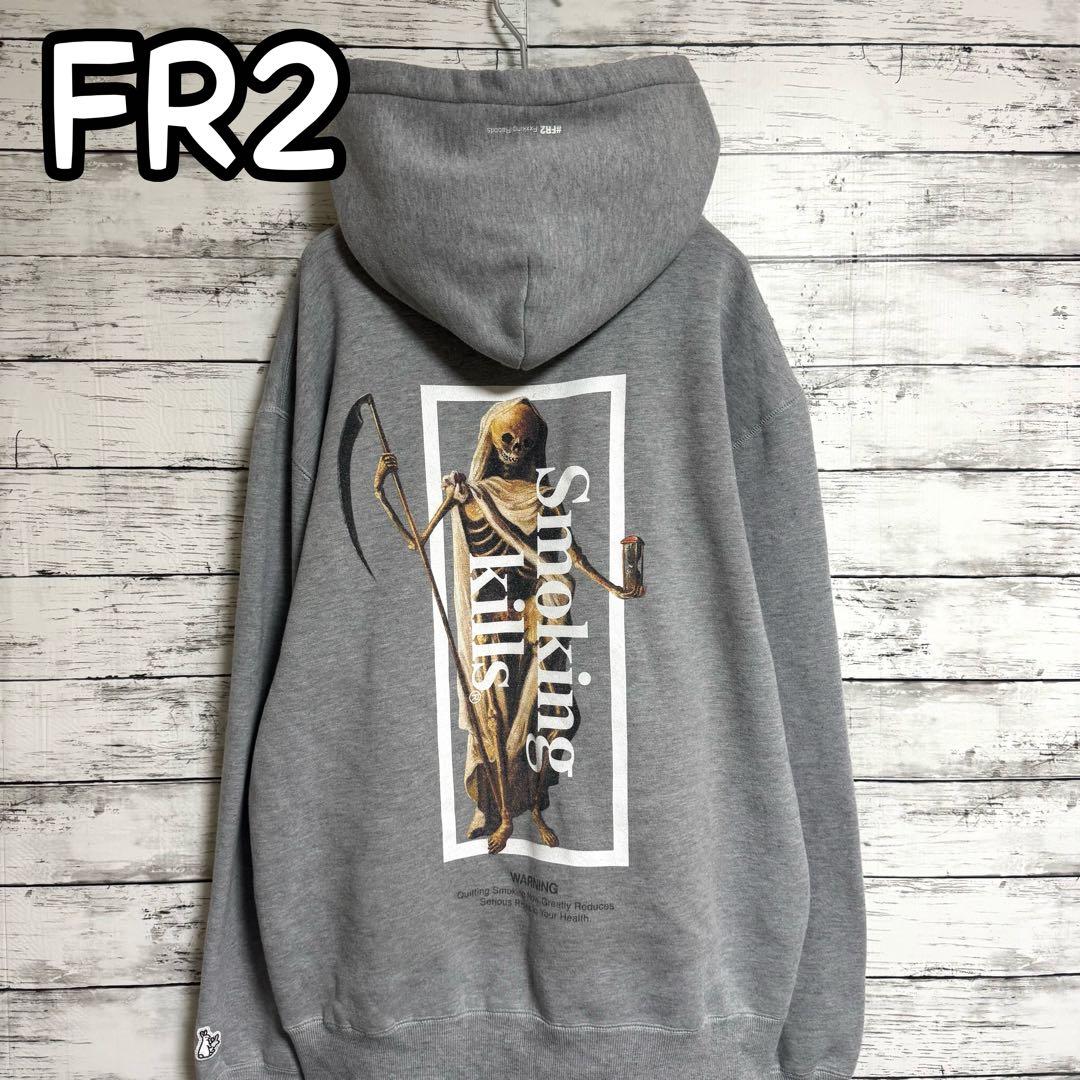 希少 FR2 Smoking Kills 死神 パーカー グレー XLサイズ - メルカリ