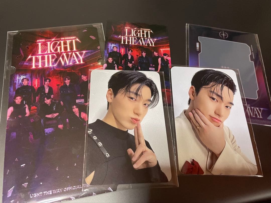 ATEEZ サン VR LIGHT THE WAY 特典 トレカセット