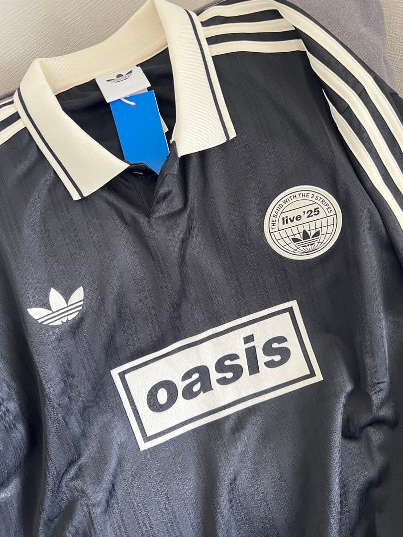 adidas Oasis LIVE ‘25日本限定 完売ジャカード半袖XL未使用