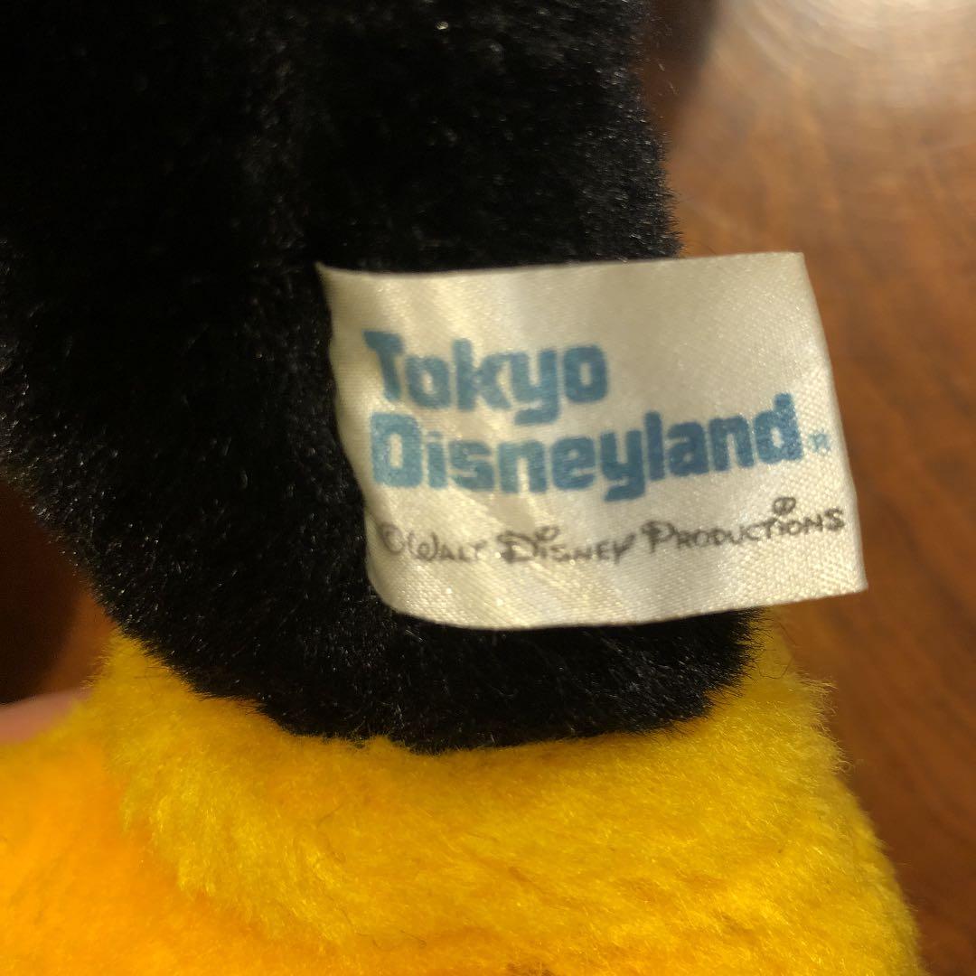 東京ディズニーランド】80年代のミッキーマウス ぬいぐるみ（日本製