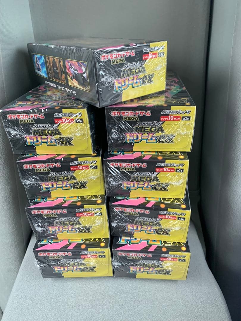 シュリンク付き ポケモンカード メガドリームex 9box - メルカリ