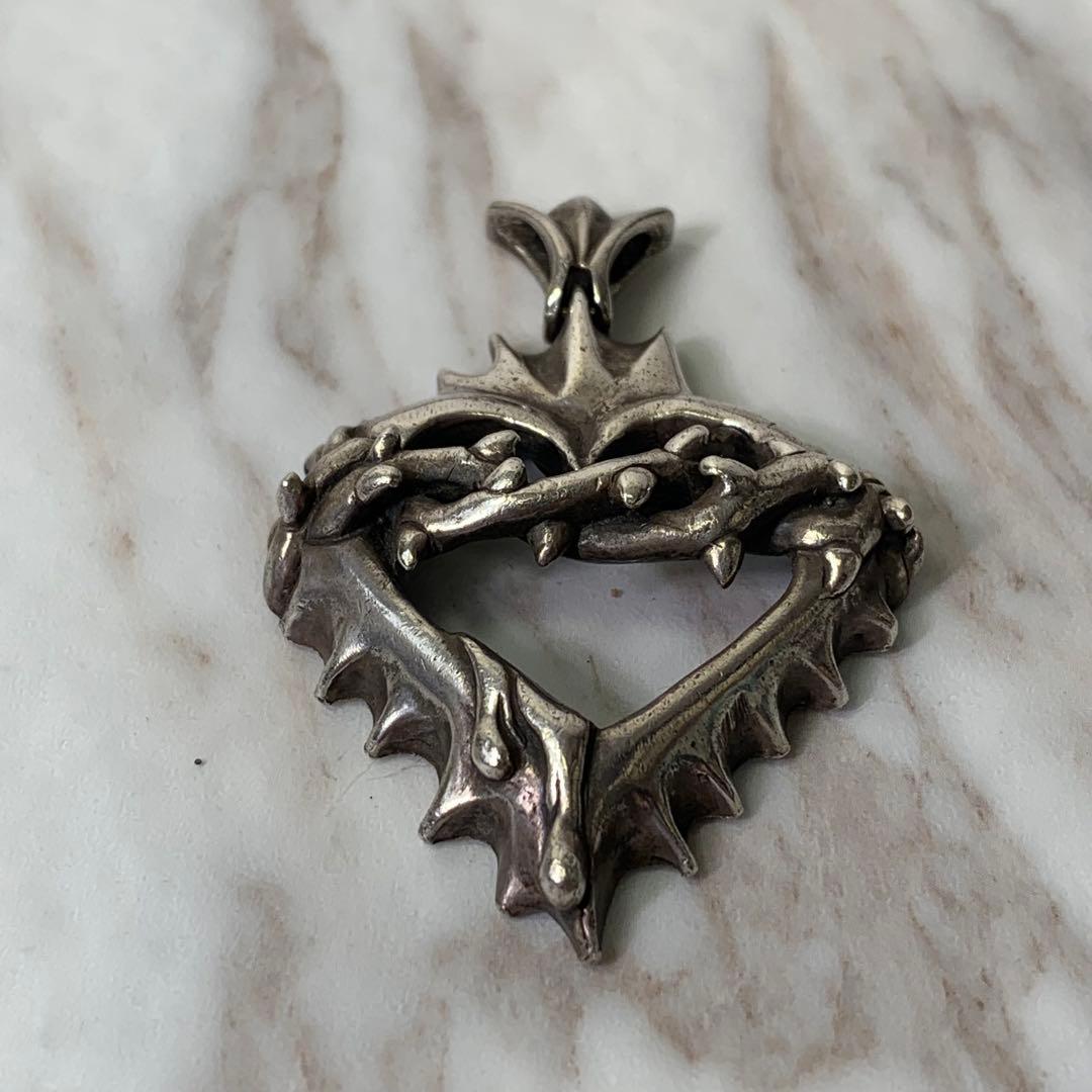 アクセサリー 33.9g KING BABY silver925 heart pendant