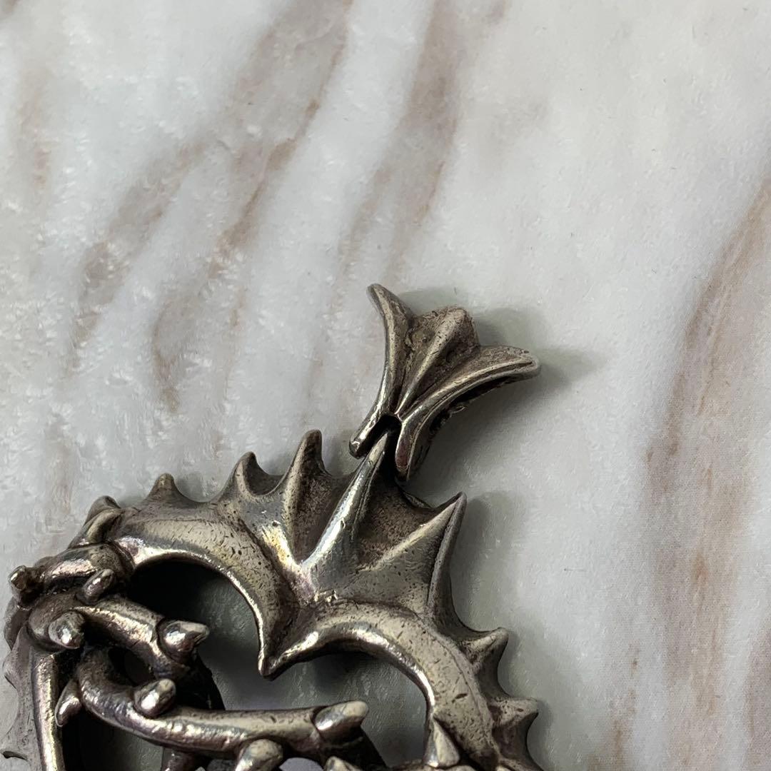 アクセサリー 33.9g KING BABY silver925 heart pendant