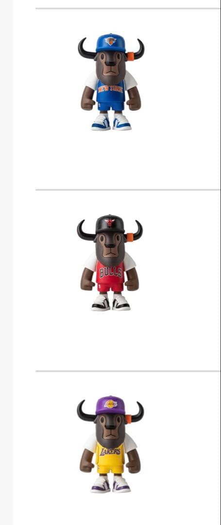 ニューエラ NBA FFALO 3体