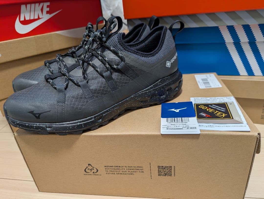 MIZUNO WAVE EVOKE GTX（ミズノウェーブエボークGTX