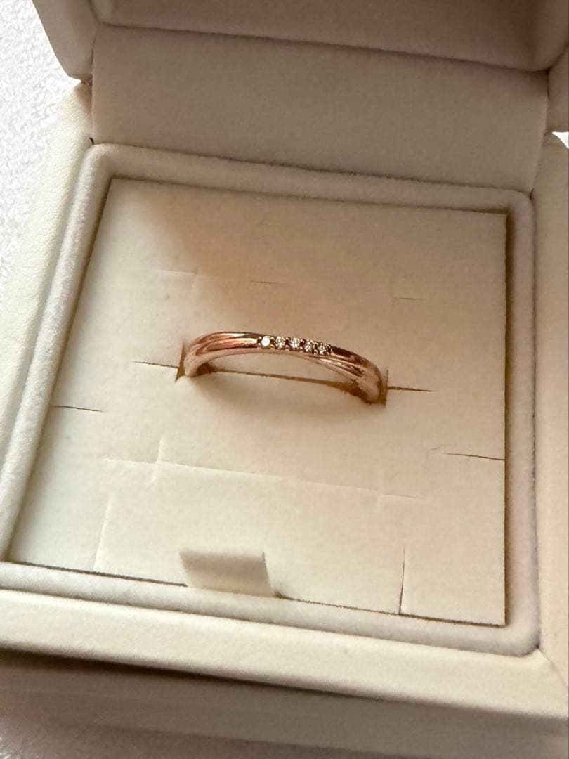 お値下げ中！　canal4℃ K10ピンクゴールド　サイズ9号