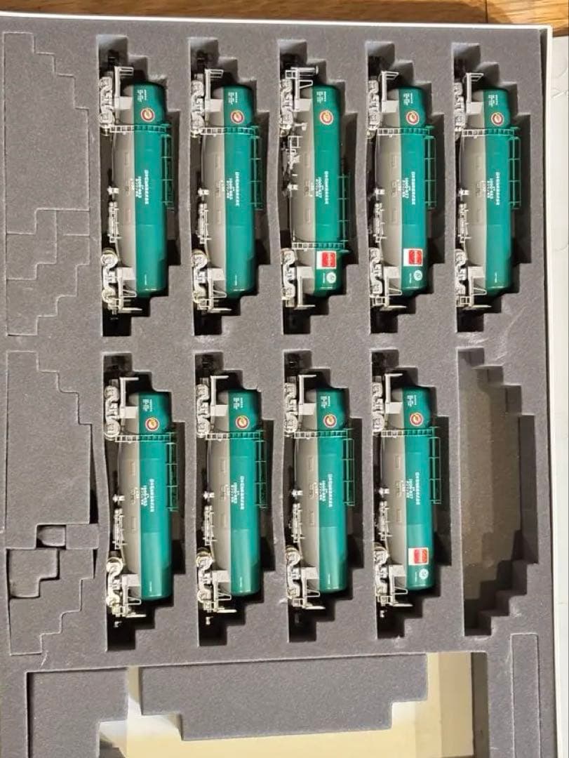 Nゲージ　トミックス　JR貨物タキ1000形9両セット 私有貨車 タキ1000形（日本石油輸送・コスモ石油）｜製品情報｜製品