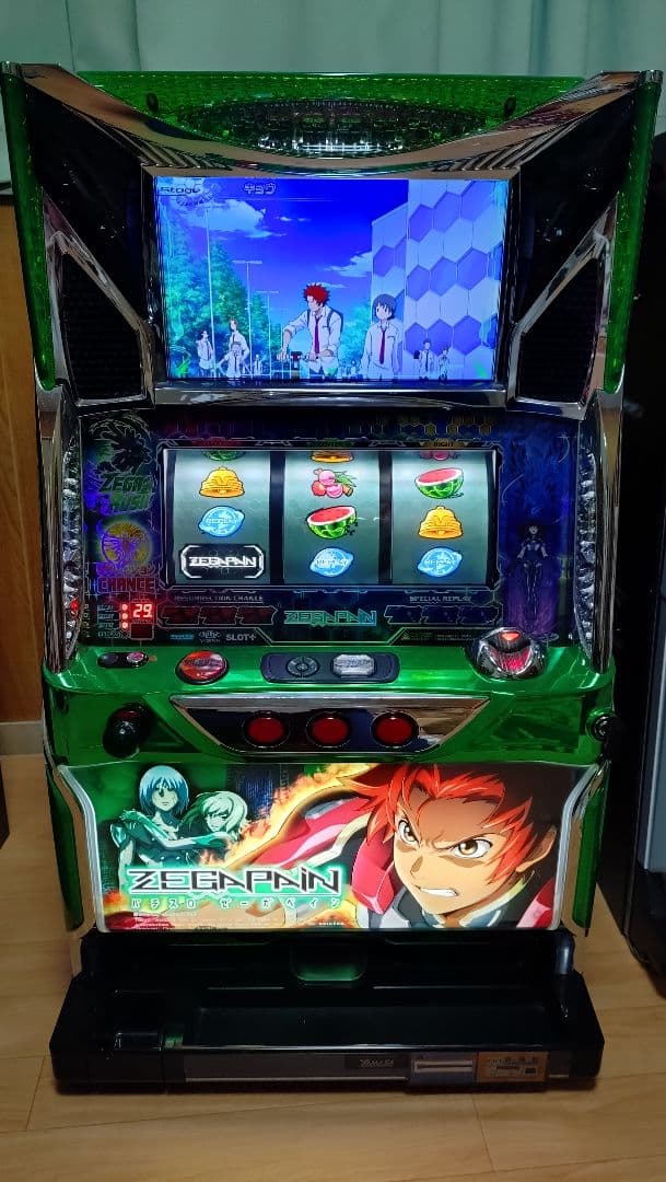 ゼーガペイン　パチスロ　実機
