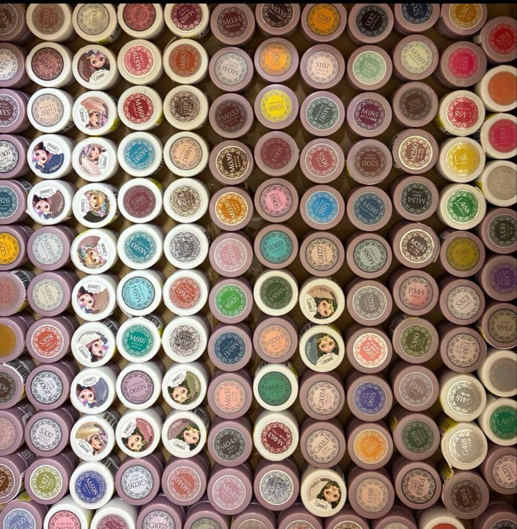 未開封カラージェル55点セット