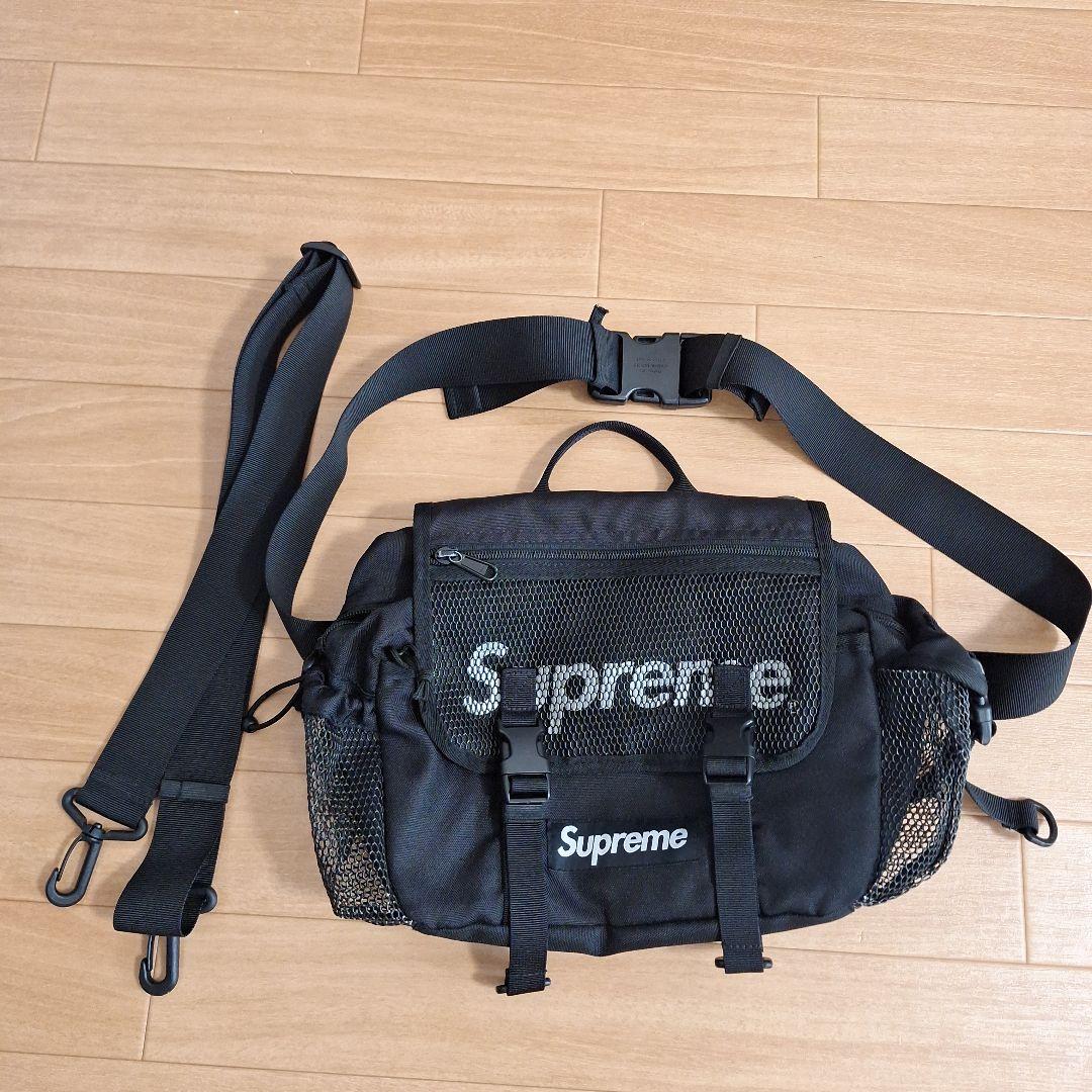 Supreme 20SS Waist Bag Black ボディバッグ