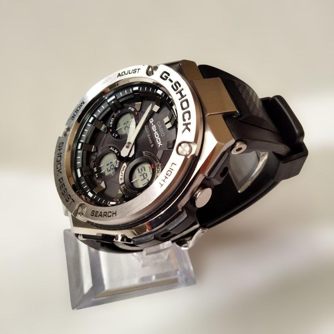 【美品】G-SHOCK GST-W110電波ソーラー　タフソーラー