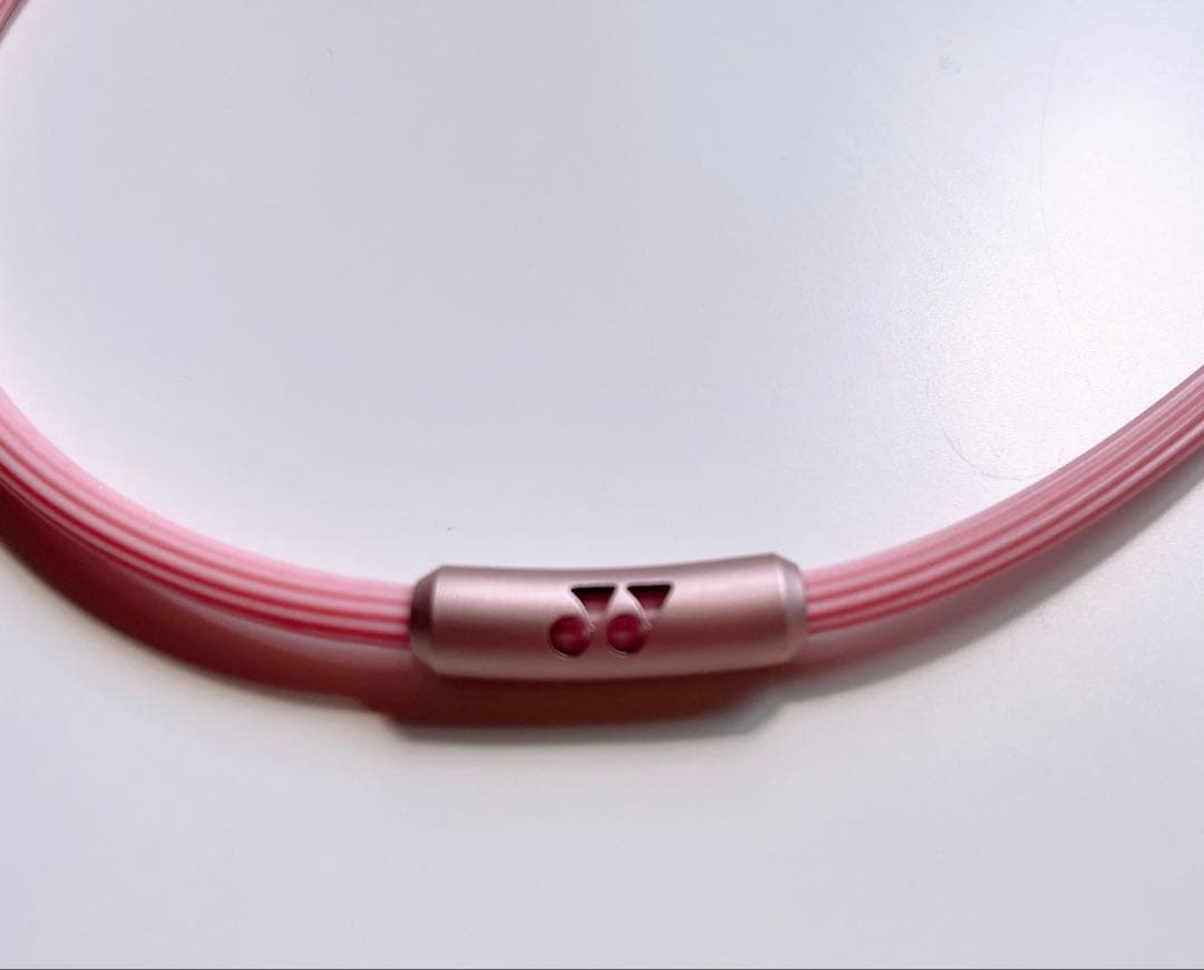 YONEX 磁気ネックレス ピンク♪