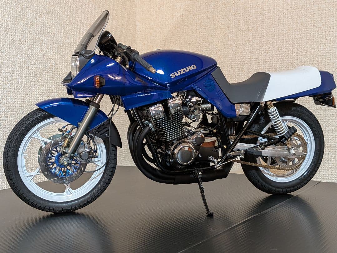『メル64289』タミヤ1/6スズキGSX1100Sカタナ完成品カスタム