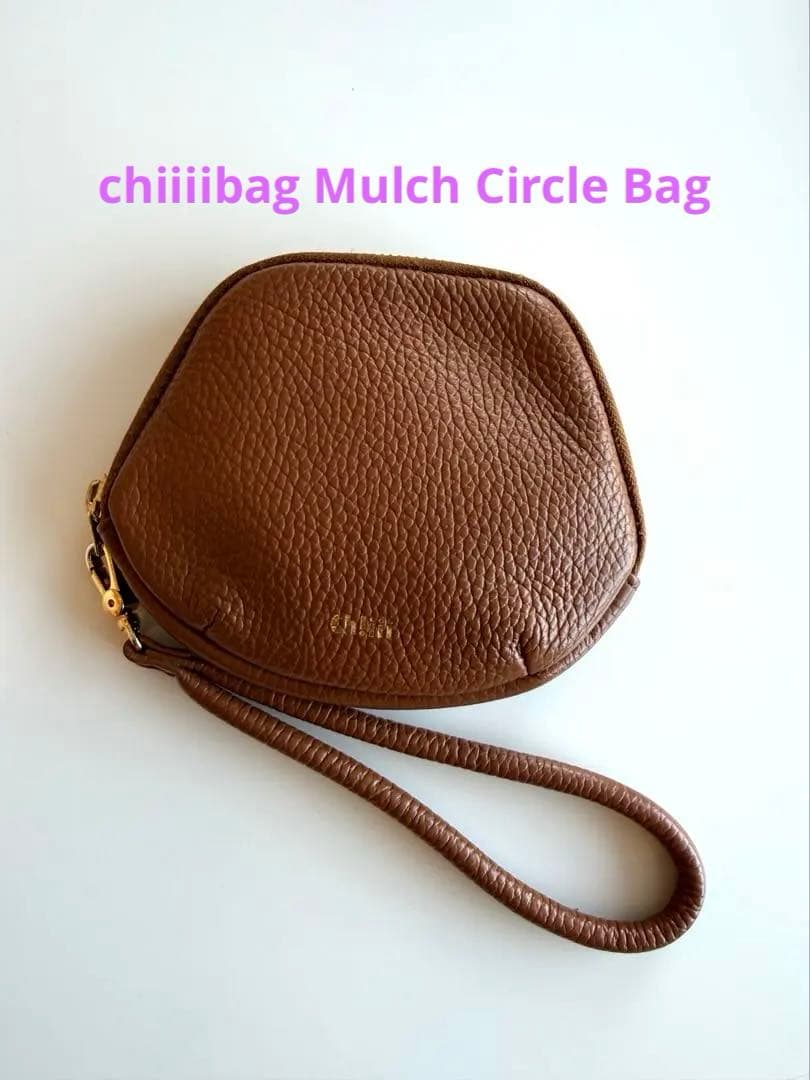 バッグ chiiiibag Mulch Circle Bag 2月末まで値下げ】 chiiiibag マルチサークルバッグ グレー - メルカリ