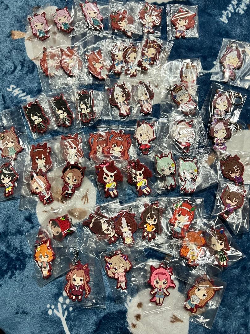 ウマ娘　ラバーストラップ セット