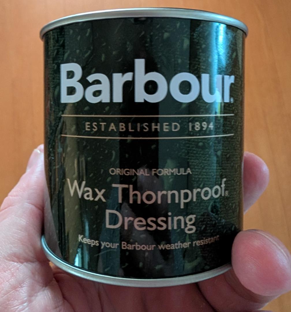 バブアー インターナショナル デューク ワックスジャケット 再ワックス