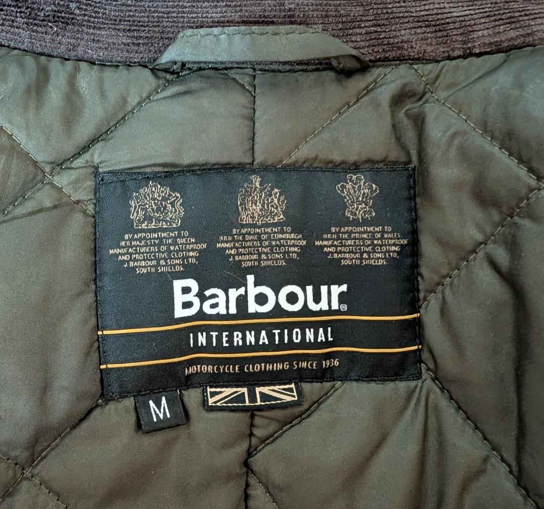 バブアー インターナショナル デューク ワックスジャケット 再ワックス