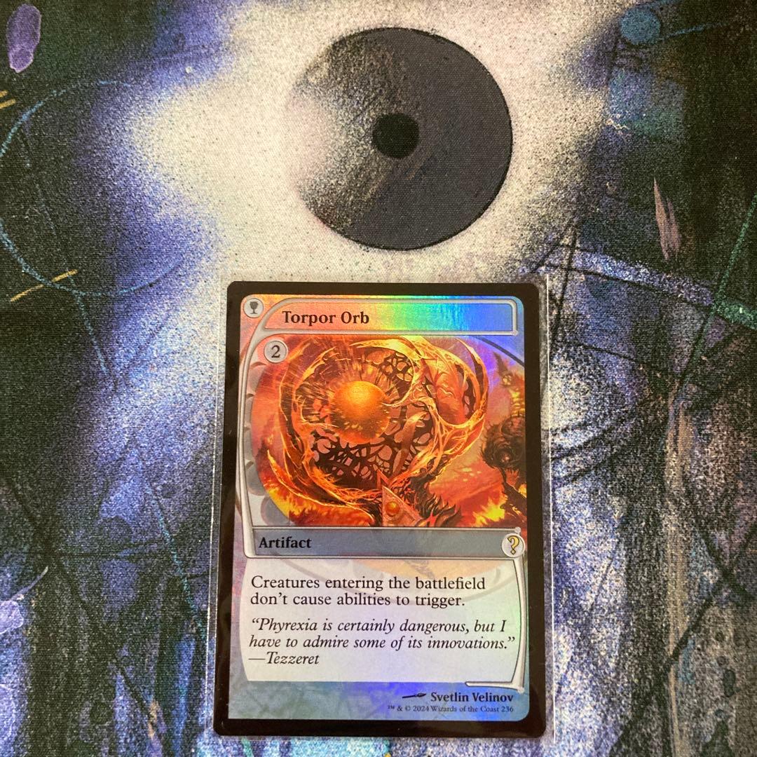 価格相談可。Torpor Orb/倦怠の宝珠　未来枠　Foil