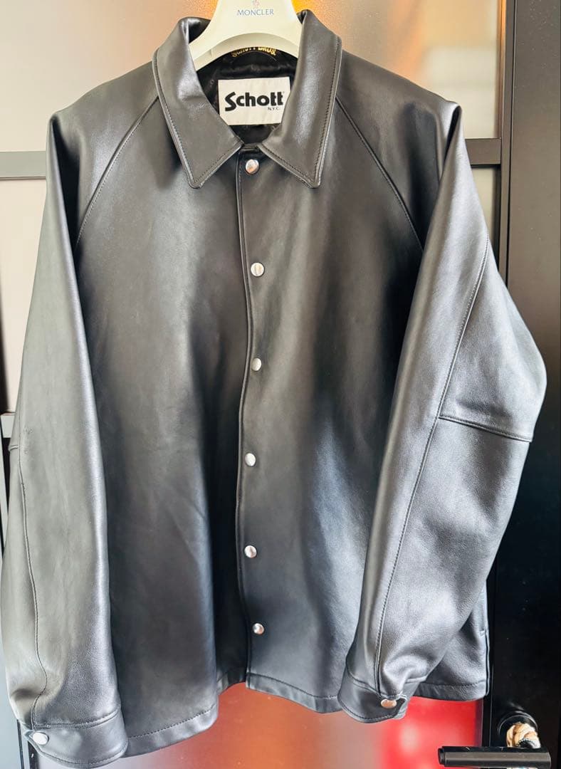 Schott ショット beauty&youth 別注レザー コーチ ジャケット - メルカリ