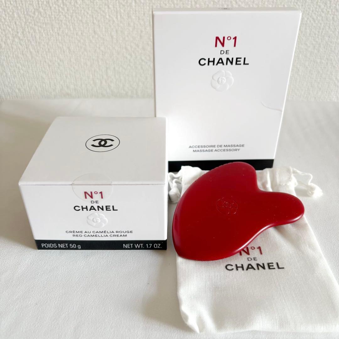 【新品】CHANEL スムースクリームN°１ドゥシャネル＆マッサージアクセサリー