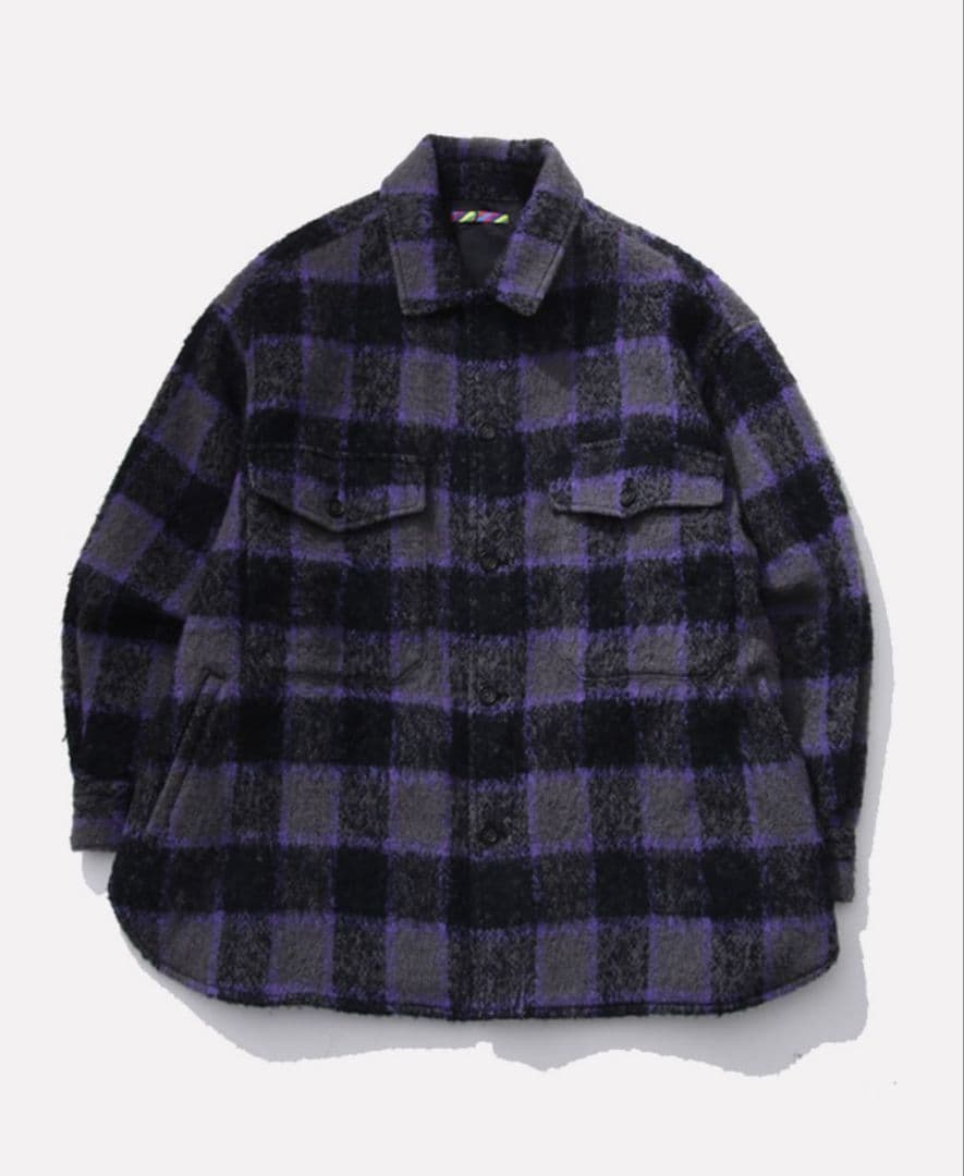 is-ness イズネス NU CPO SHIRT JACKET Lサイズ