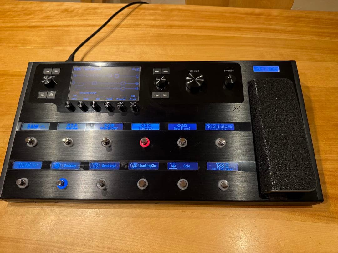 Line6 HELIX FLOOR 美品！ used】LINE6 / Helix Floor Lightning Blue【TONIQ横浜】 - Geek IN Box