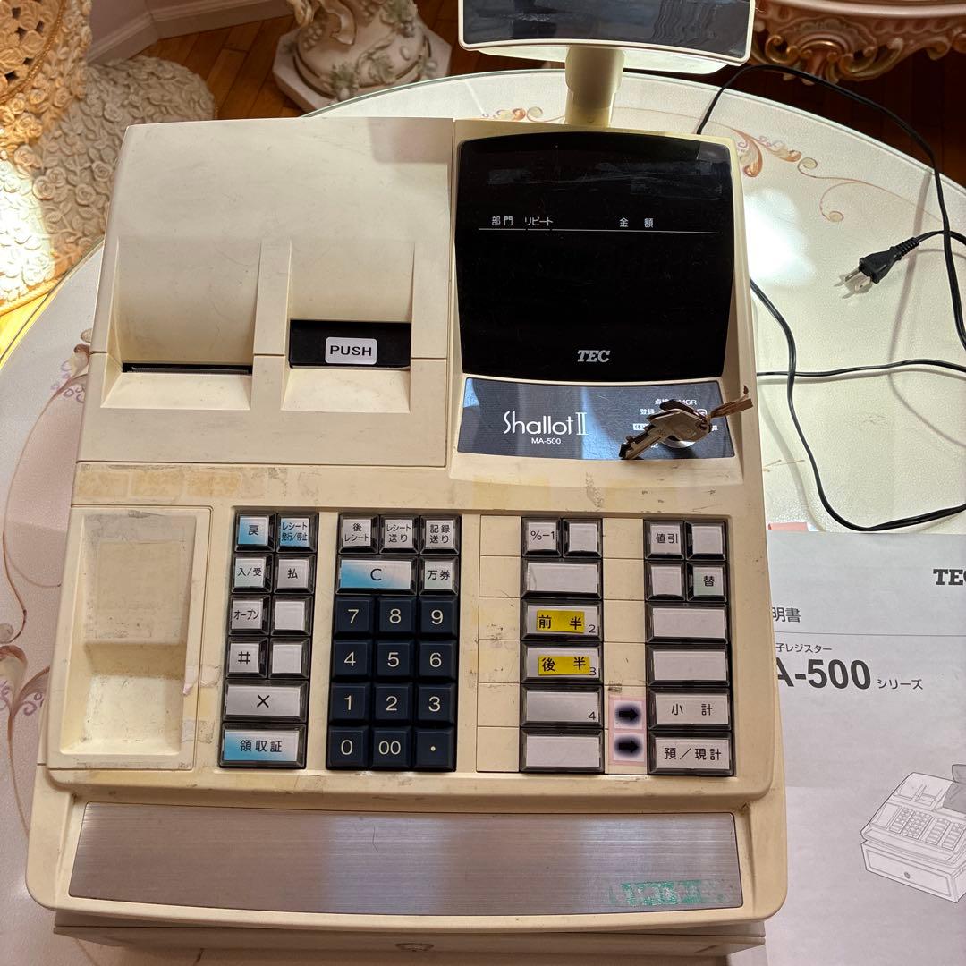 TEC テック　電子レジスター　MA-550