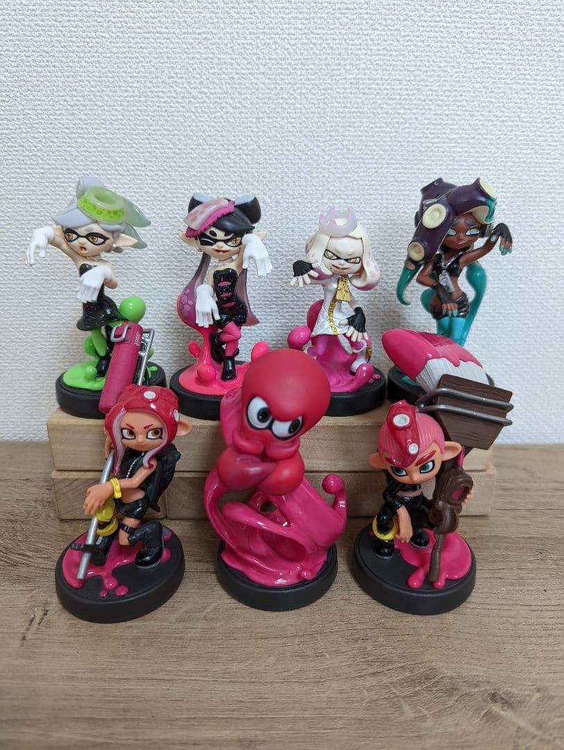 任天堂 amiibo スプラトゥーン7体セット