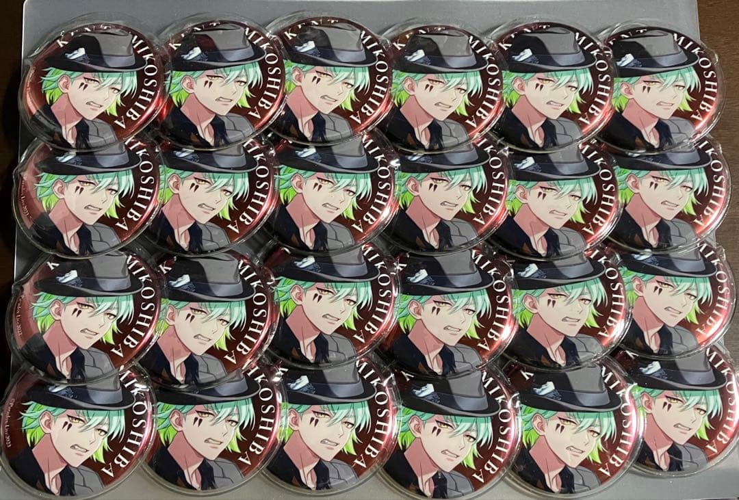 パラライ 4周年 缶バッジ 御子柴 賢太