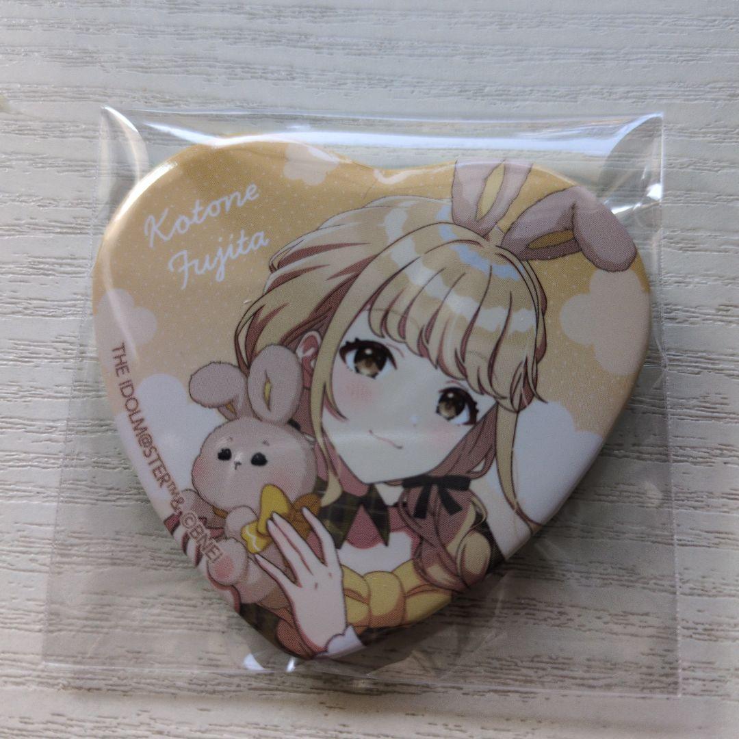 学園アイドルマスター 学マス GIGO ハート缶バッジ 藤田ことね - メルカリ