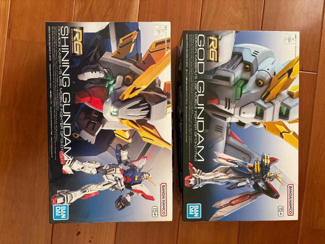 RG シャイニングガンダム & ゴッドガンダム セット rg ゴッド ガンダム hg シャイニング ガンダム セット｜Yahoo!フリマ