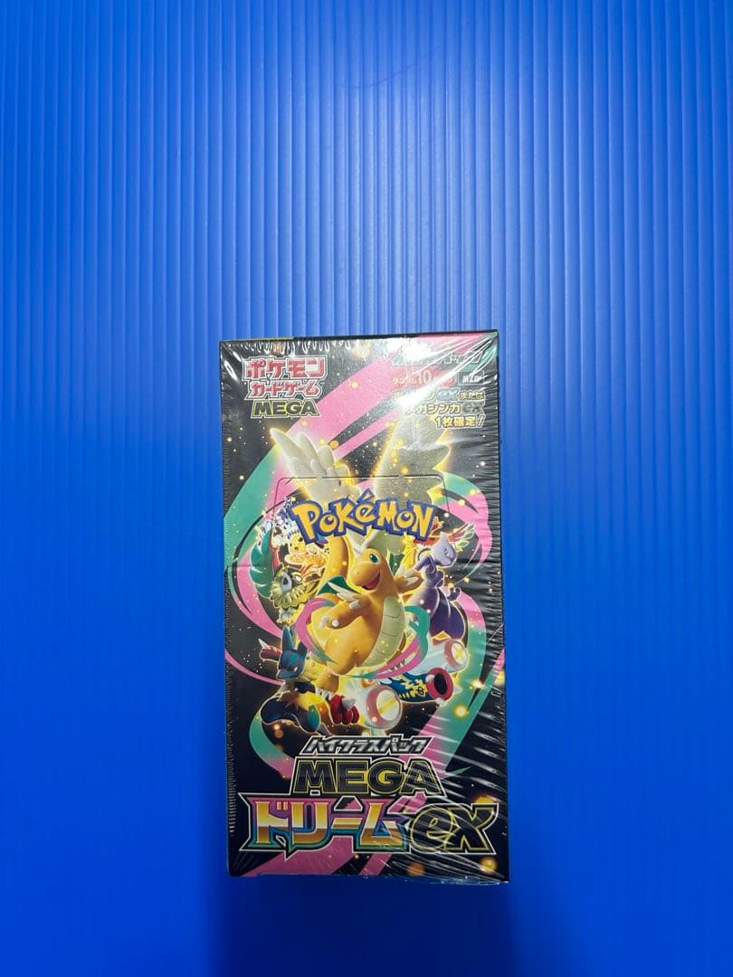 新品未開封】ポケモンカード メガドリームex 1BOX シュリンク付き