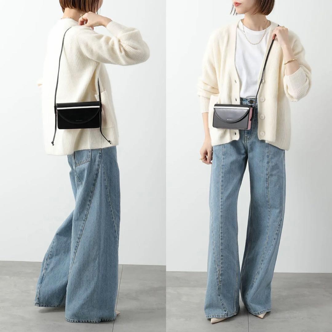 新品MARNI KIDS ショルダーバッグ M01256 M00TK ブラック - メルカリ