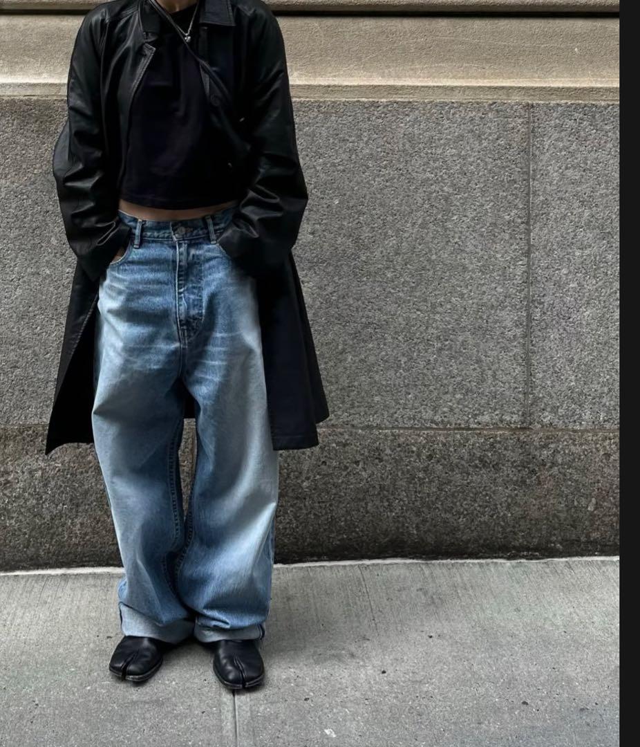 ok.soon origina wide denim size2