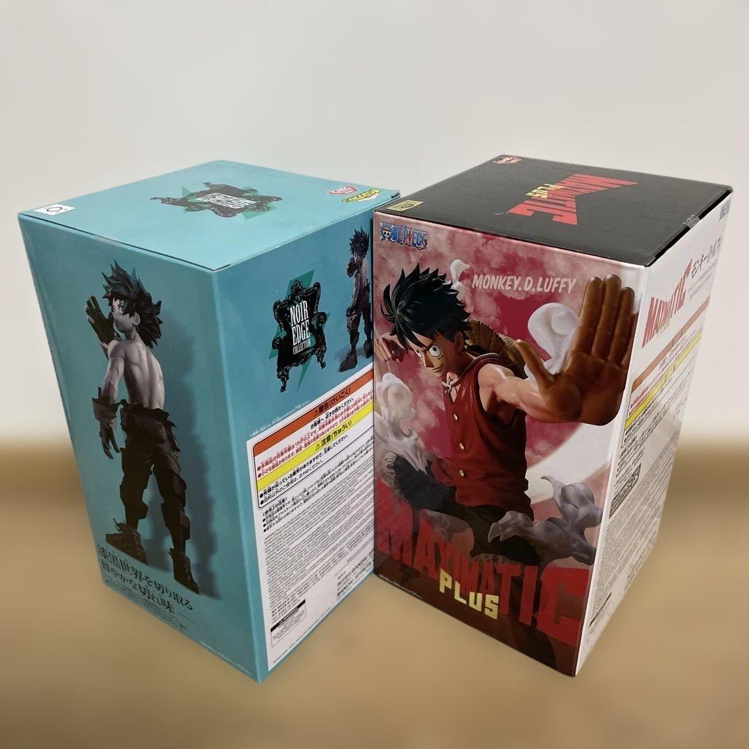 最新プライズフィギュア ルフィ&緑谷出久フィギュア2種セット新品未