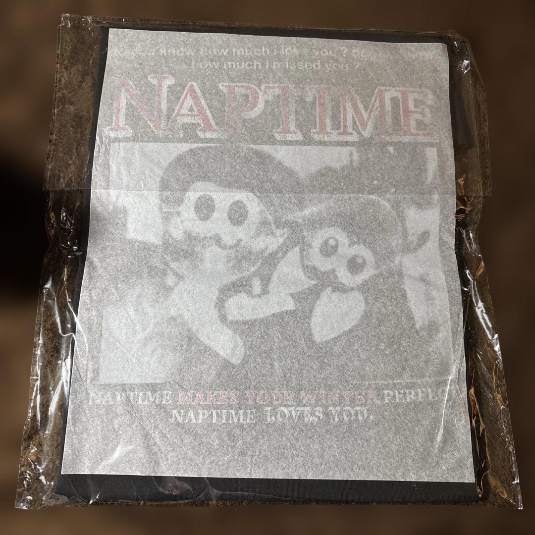 未開封　ナプタイム ロングTシャツ ブラック S