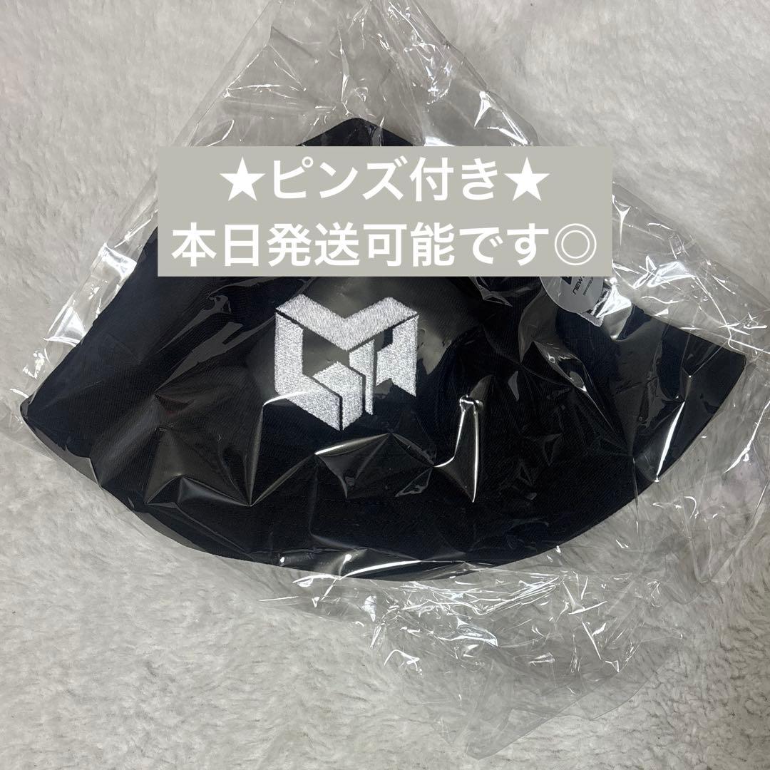 【ピンズ付き】Mrs. GREEN APPLE ×スニダン ブラック ハット①