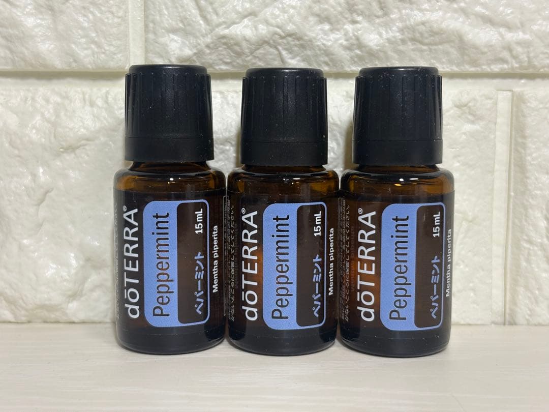 doTERRA ドテラ　Peppermint ペパーミント15 ml 3本