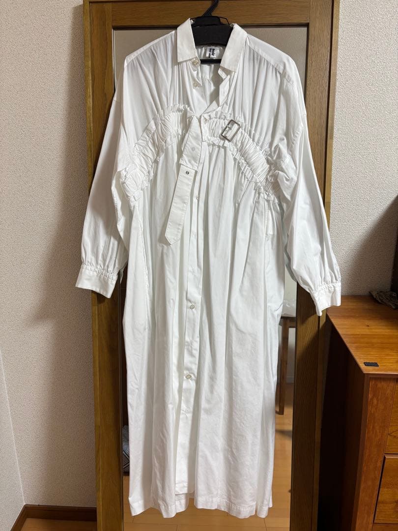 noir kei ninomiya 白　ドレスワンピース