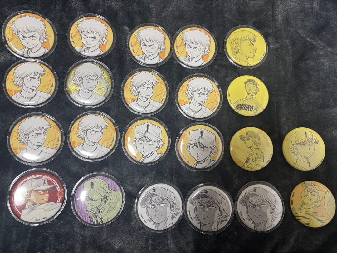 ダイヤのA 成宮鳴 缶バッジ 原作