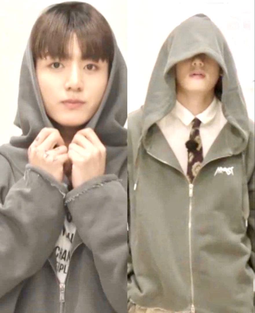 BTS ジョングク アーティストメイド パーカー M 新品 - メルカリ