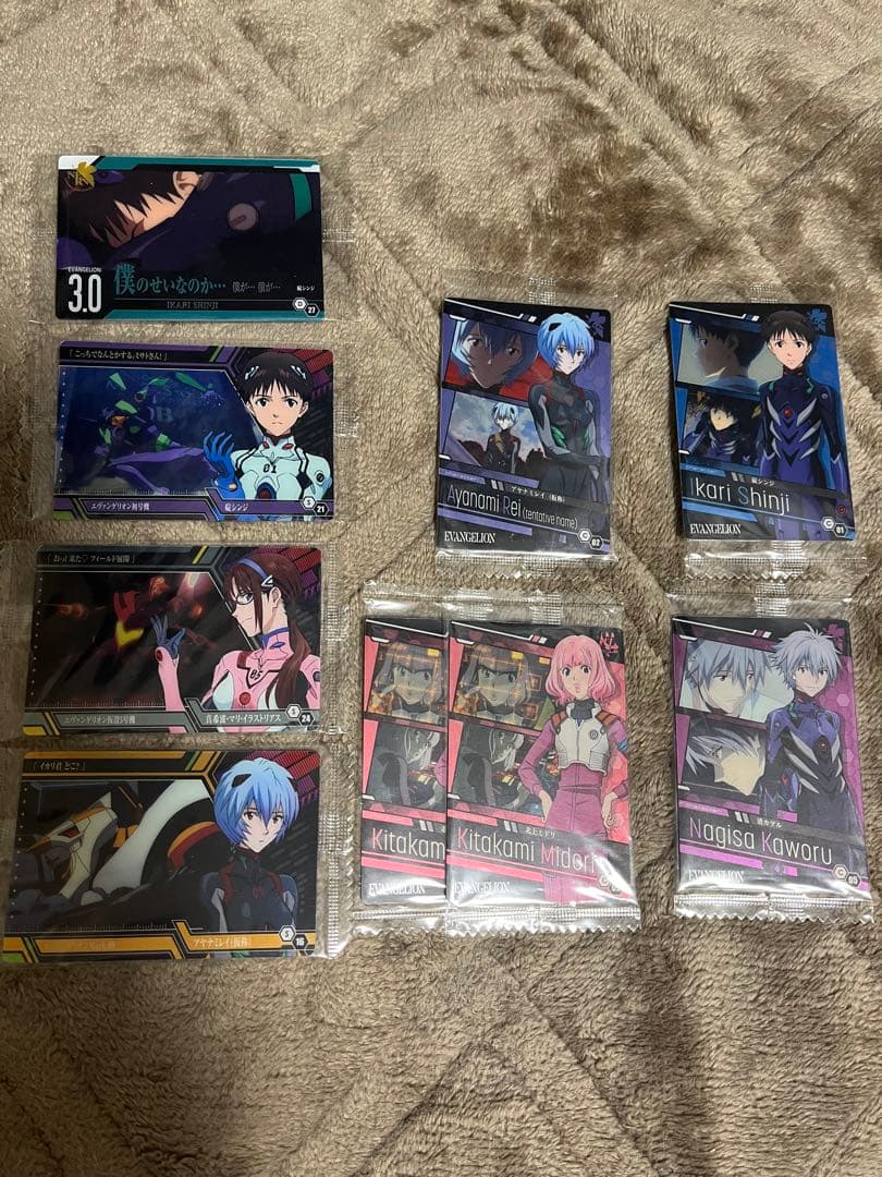 エヴァンゲリオン ウエハースカード9枚 - メルカリ