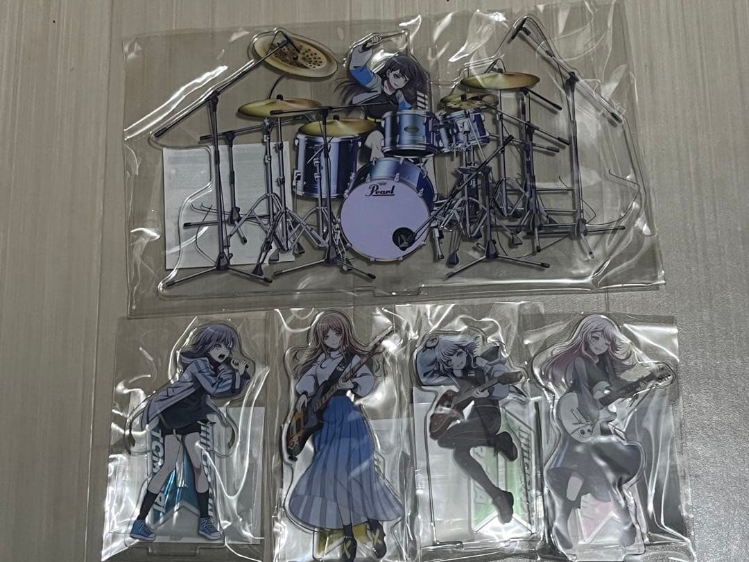 バンドリMyGo トゲナシトゲアリ　対バンライブアクリルスタンド5種　未開封