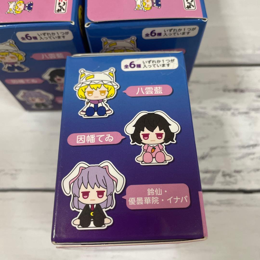 東方 Project フィギュア ラバー 6箱 新品未開封 じとっと ちょこラバ