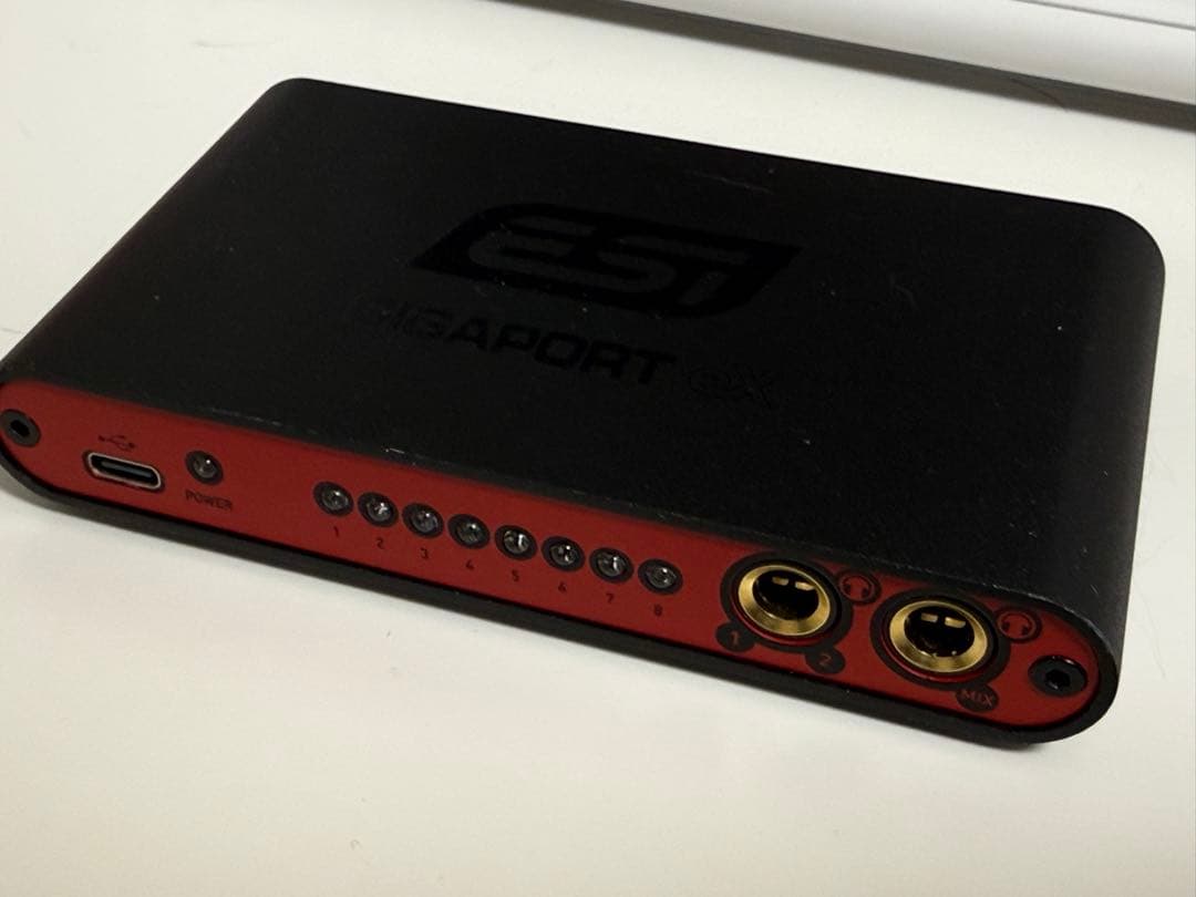 ESI GIGAPORT eX USBオーディオインターフェイス ESIのオーディオインターフェイスGIGAPORT eXをご紹介いたします！