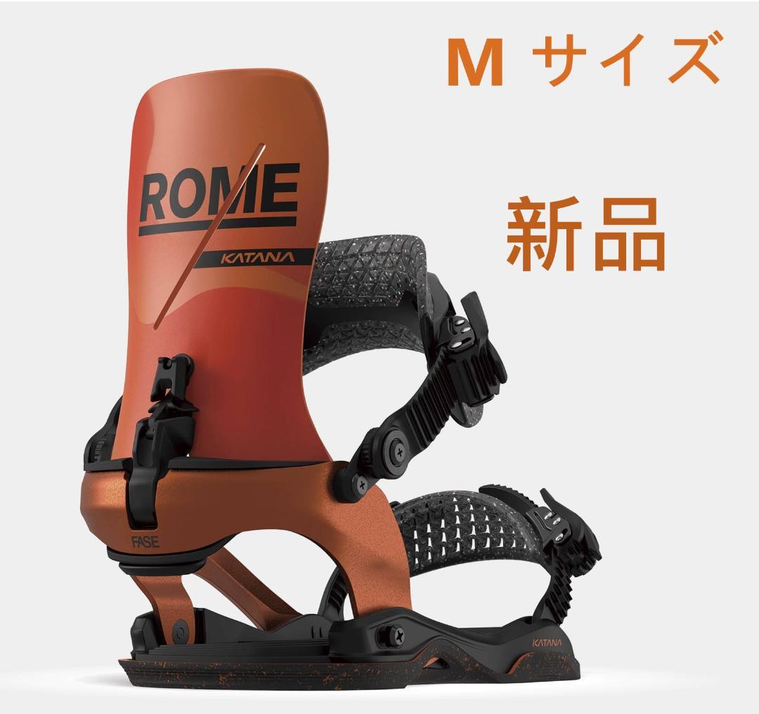 新品 ROME KATANA AW FASE25〜26 M/L サイズ　オレンジ 25-26 ROME KATANA AW FASE カラー:TEAM M/Lサイズ ローム メンズ